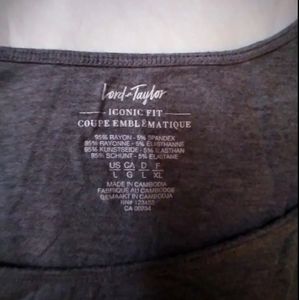 Women gray tank top size L